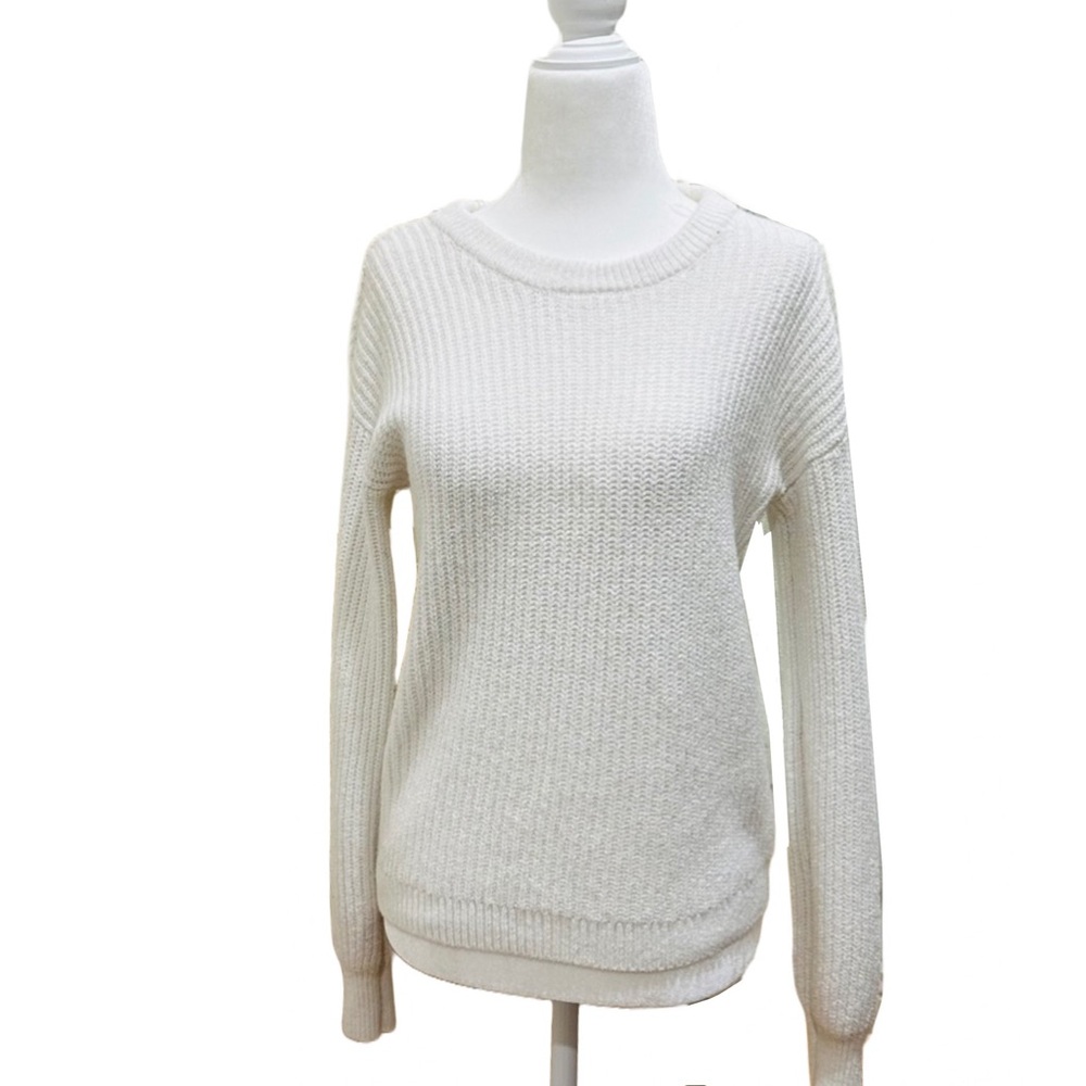 A New Day Women's White Crew Neck Sweater XS